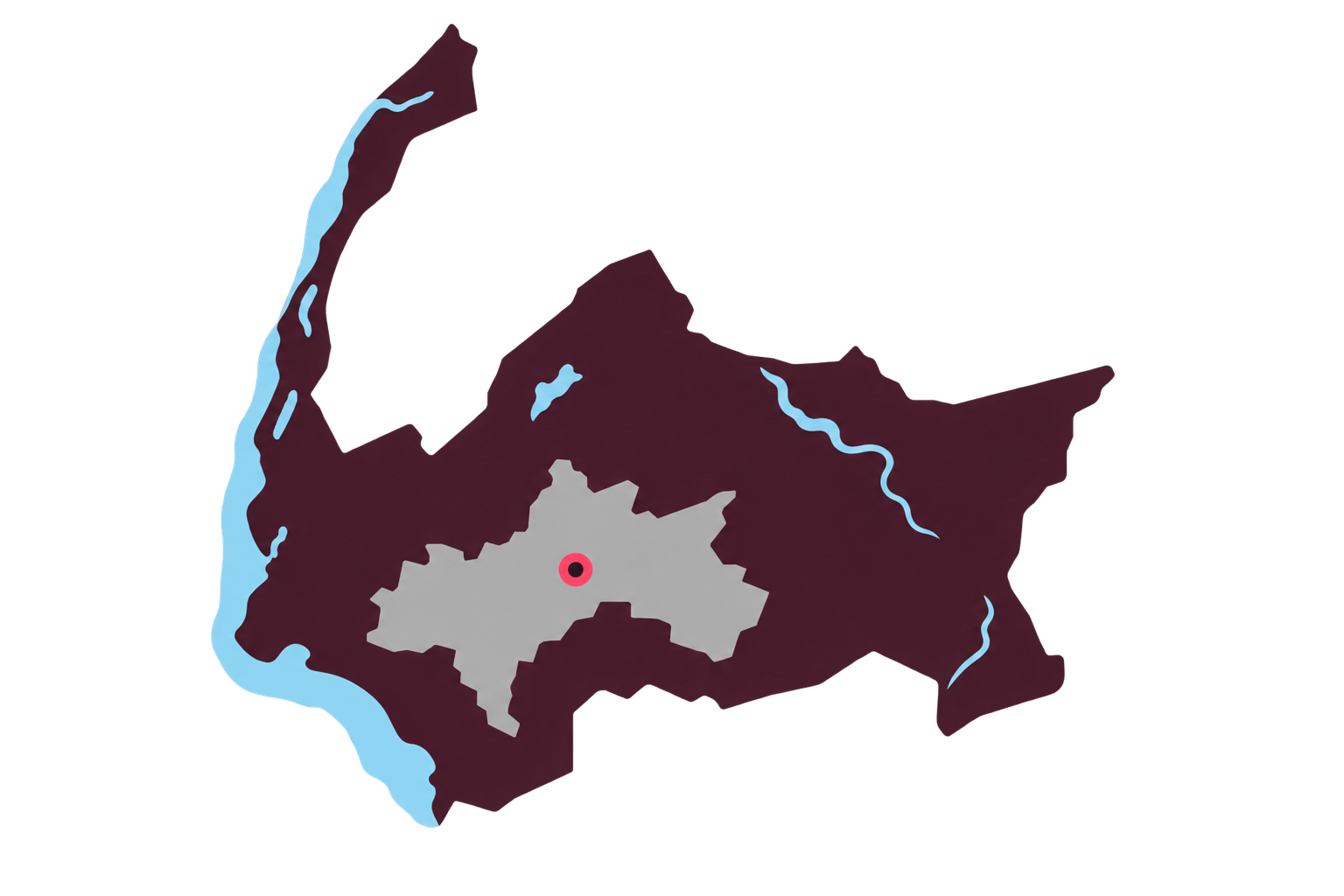 Mapa do Município